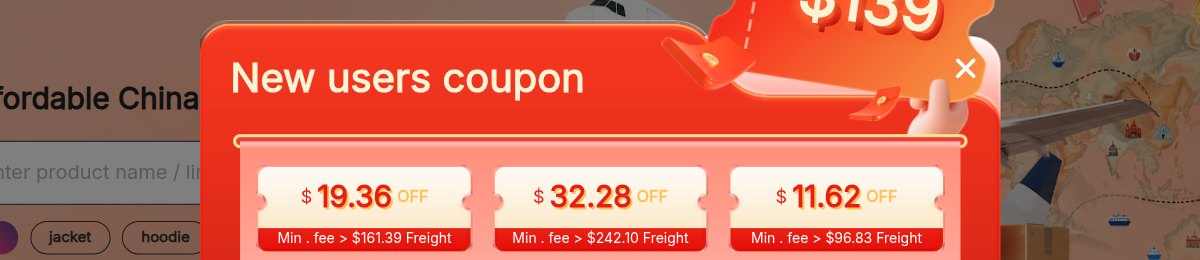LoveGoBuy-zoekbalk: een Taobao-, 1688- of Weidian-link plakken